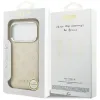 Guess Peony Hot Stamp Script MagSafe - Case iPhone 17 Pro (beige)
