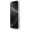 Guess Peony Hot Stamp Script MagSafe - Case iPhone 17 Pro Max (beige)