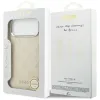 Guess Peony Hot Stamp Script MagSafe - Case iPhone 17 Pro Max (beige)