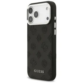 Guess Peony Hot Stamp Script MagSafe - Case iPhone 17 Pro Max (black)