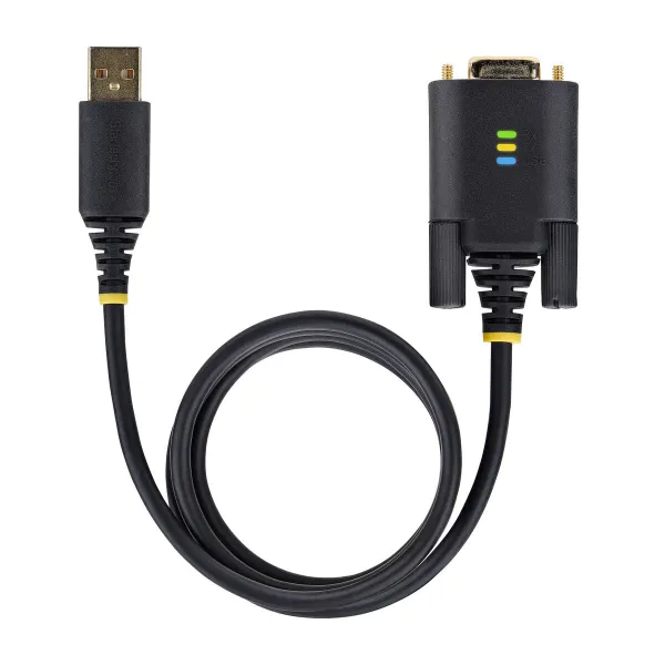 USB Cable Startech 1P10FFC-USB-SERIAL Black 3 m