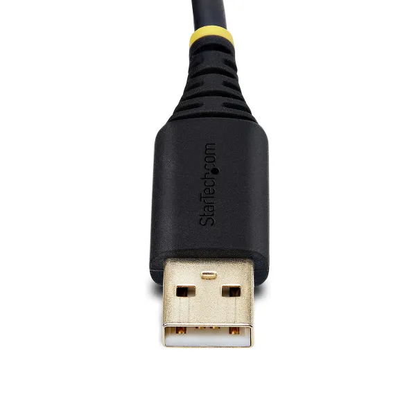 USB Cable Startech 1P10FFC-USB-SERIAL Black 3 m