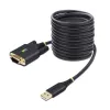 USB Cable Startech 1P10FFC-USB-SERIAL Black 3 m