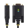 USB Cable Startech 2P6FFC-USB-SERIAL Black Grey