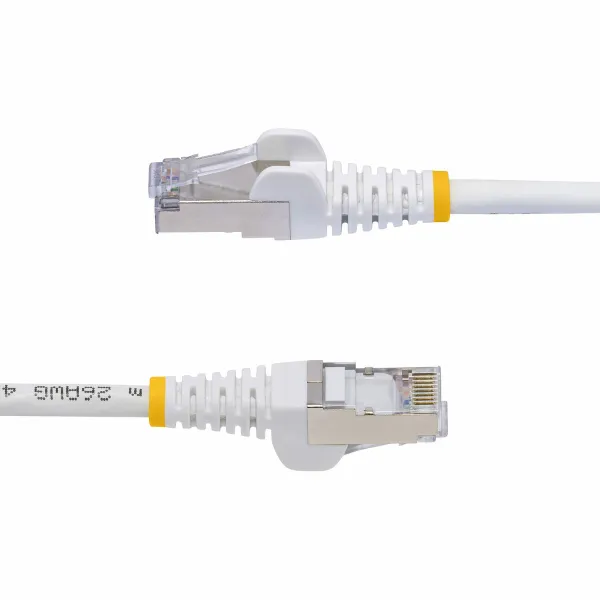 USB-kaabel Startech NLWH-1M-CAT8-PATCH Valge 1 m