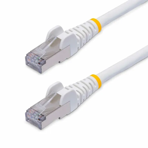 USB-kaabel Startech NLWH-1M-CAT8-PATCH Valge 1 m