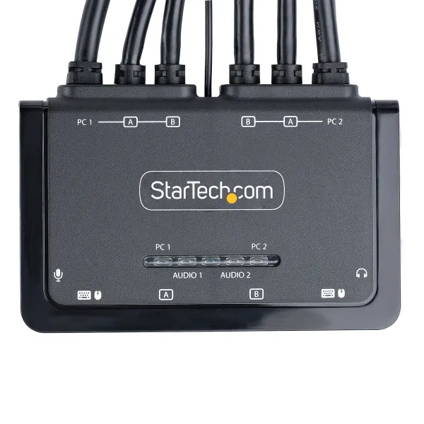 KVM-kytkin Startech C2-DH46-UA2-CBL-KVM 1,5 m