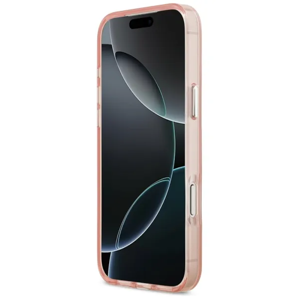 Karl Lagerfeld IML Aquarelle Choupette & Logo MagSafe - Case iPhone 17 Pro (Pink)