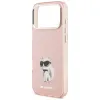 Karl Lagerfeld IML Aquarelle Choupette & Logo MagSafe - Case iPhone 17 Pro (Pink)