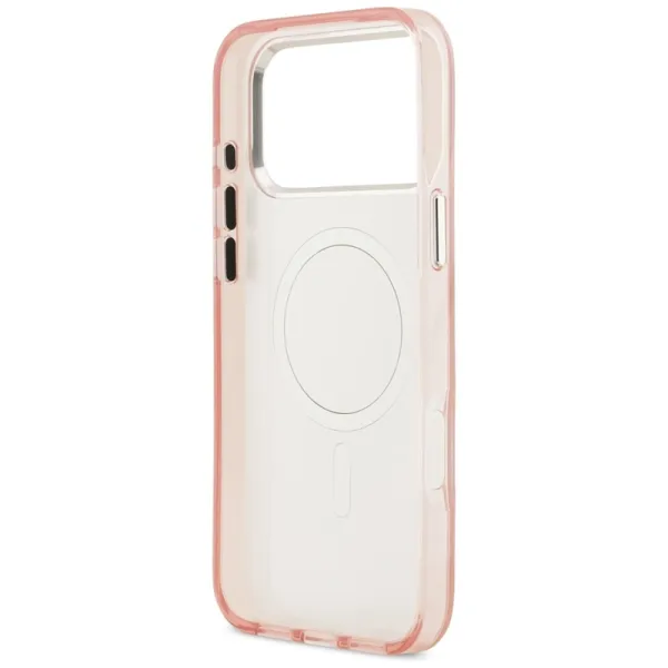 Karl Lagerfeld IML Aquarelle Choupette & Logo MagSafe - Case iPhone 17 Pro (Pink)