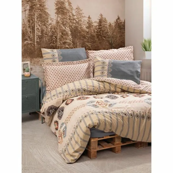Antklodės užvalkalų rinkinys Spalvotas 220 x 240 cm
