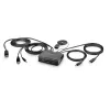 KVM slēdzis Startech C2-D46-UAC-CBL-KVM 1,8 m