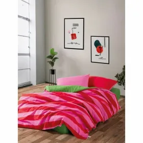 Pārtikas vāka komplekts Sarkans Rozā 220 x 240 cm