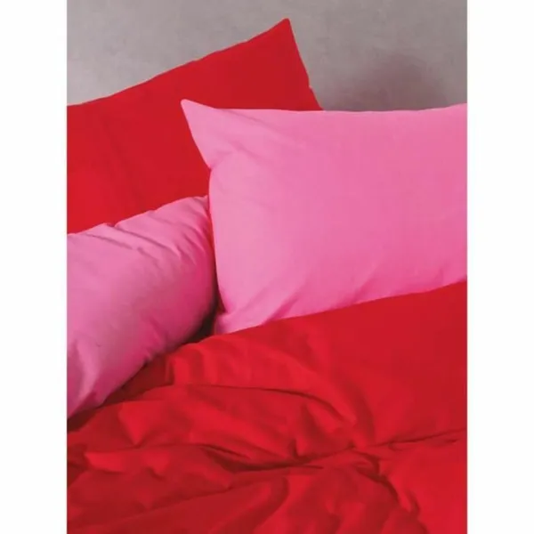 Pussilakanasetti Punainen Pinkki 220 x 240 cm