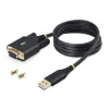 USB Cable Startech 1P3FFCNB-USB-SERIAL Black 1 m