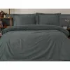 Duvet cover set Grey 220 x 240 cm