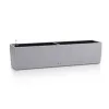 Plant pot Lechuza Grey polypropylene Rectangular