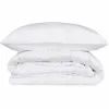 Duvet cover set White 220 x 240 cm