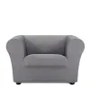 Armchair slipcovers Eysa JAZ Grey 110 x 100 x 130 cm