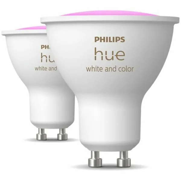 Светодиодная лампочка Philips Белый E GU10 400 lm 2 штук (6500 K)
