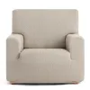 Armchair slipcovers Eysa JAZ Beige 70 x 120 x 130 cm