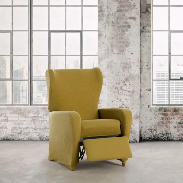 Armchair slipcovers Eysa BRONX Mustard 90 x 100 x 75 cm