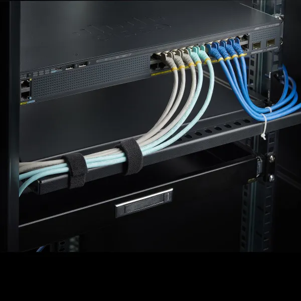 USB-Kaapeli Startech 12S-CABLE-LACING-BAR Musta