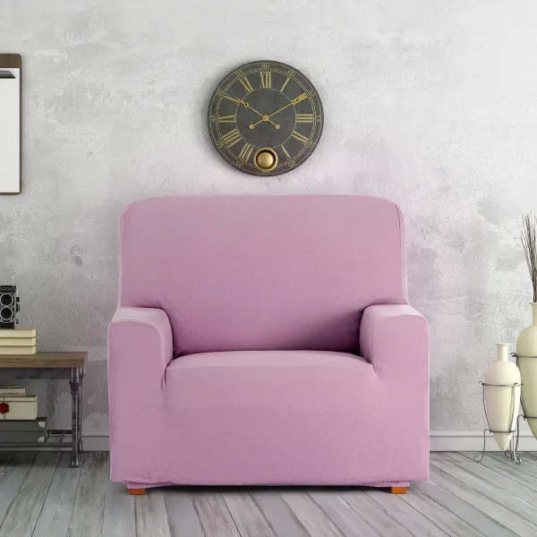 Armchair slipcovers Eysa BRONX Pink 70 x 110 x 110 cm