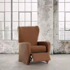 Armchair slipcovers Eysa BRONX Brown 90 x 100 x 75 cm