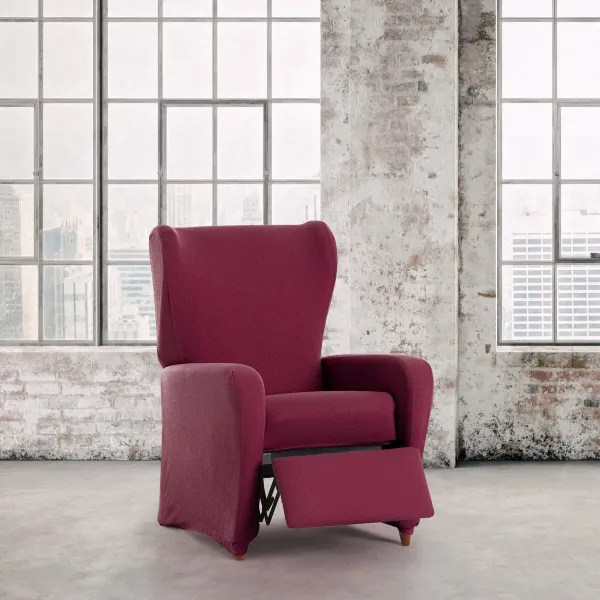 Armchair slipcovers Eysa BRONX Burgundy 90 x 100 x 75 cm