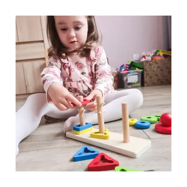 Wooden puzzle sorter Kruzzel 19870