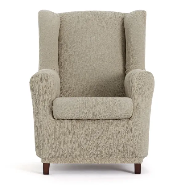 Armchair slipcovers Eysa TROYA Light brown 80 x 100 x 90 cm