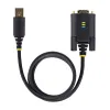 USB-adapter Startech 1P6FFCN-USB-SERIAL Must 2 m