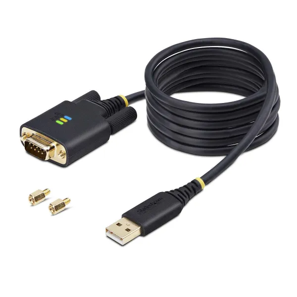 USB-adapteri Startech 1P6FFCN-USB-SERIAL Musta 2 m