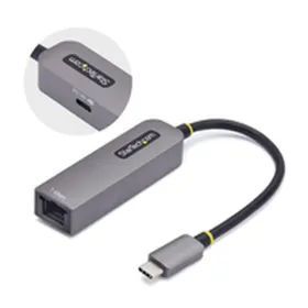 USB Kabelis Startech 1GPD3-USB-C-ETHERNET Pelēks