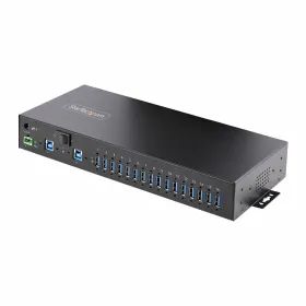 7-Port USB Hub Startech S5G16AINDS-USB-A-HUB Melns