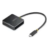 Ārējais karšu lasītājs Startech 1B-USB-C-SDE-ADAPTER Melns