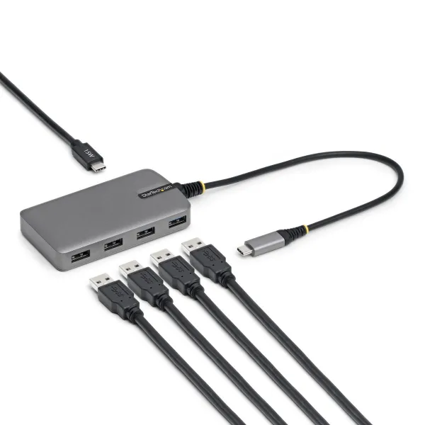 USB Hub Startech 5G4AC-USB-C-HUB Grey