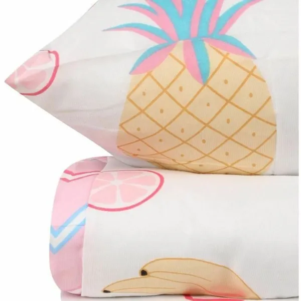 Duvet cover set White Super king 3 Pieces