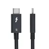 Power Cord Startech TBLT5MM1M240W Black 1 m