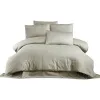 Duvet cover set Beige Super king 3 Pieces