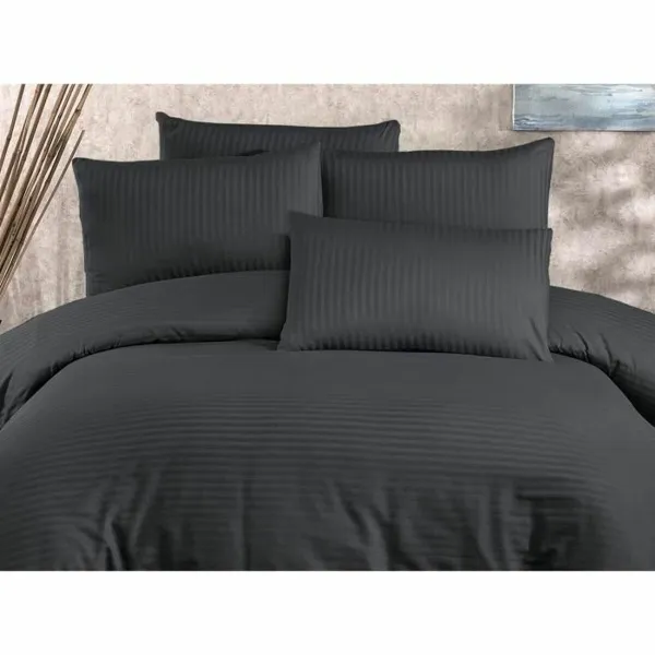 Duvet cover set Anthracite Super king 3 Pieces