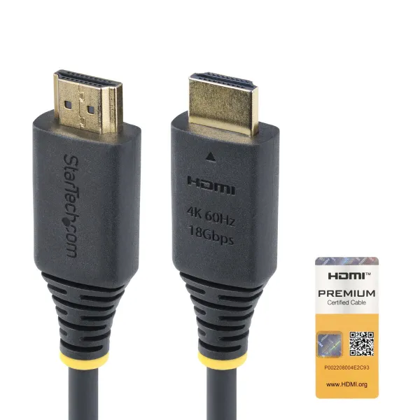 HDMI Kaabel Startech PREMIUM Must 2 m