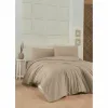 Duvet cover set Beige Super king 3 Pieces