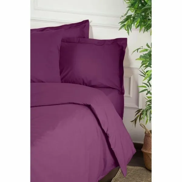 Duvet cover set Purple Super king 3 Pieces