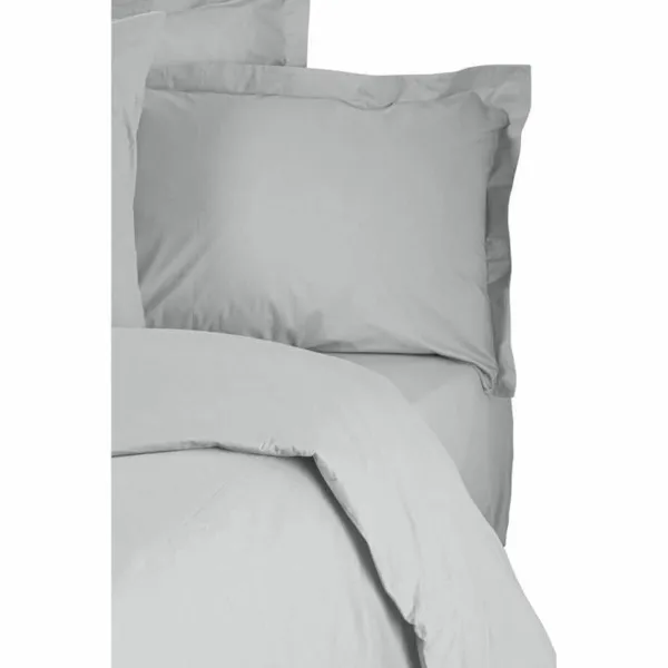 Duvet cover set Grey Super king 3 Pieces