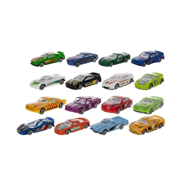 Разноцветные машинки/подрессоренные машинки 1:64 - 16 шт. Круцзель 20352
