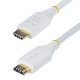 USB Kabelis Startech HDMI2-CABLE-4K60-10W Balts 3 m