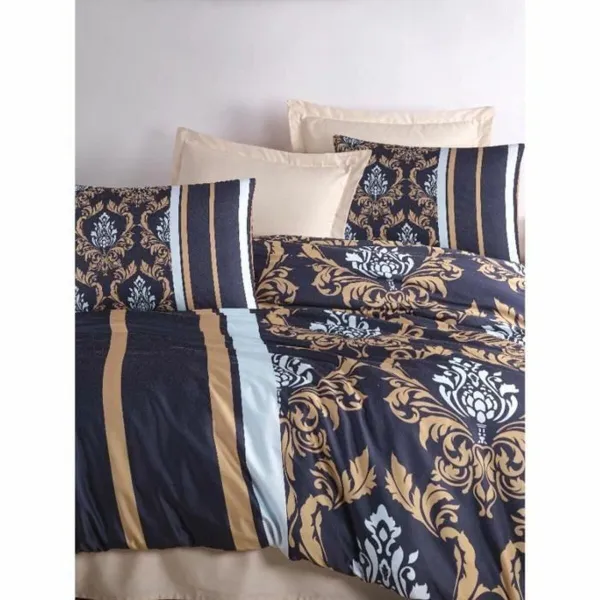 Duvet cover set Blue Super king 3 Pieces