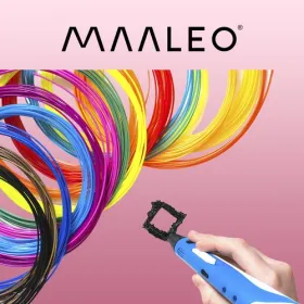 Filaments PLA 3D - 30pcs x 10m Kruzzel 19877